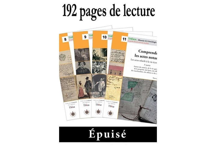 Théma collection de 4 numéros